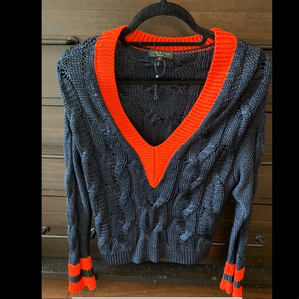Rag & Bone v neck sweater